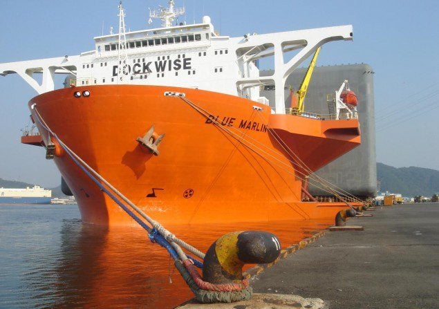 dockwise blue marlin