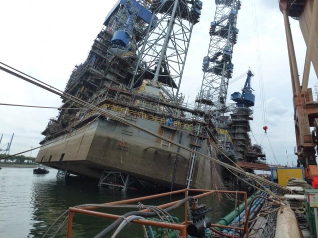 Chinese Shipyard Asked to Suspend Jackup Construction Following Jurong Shipyard Accident