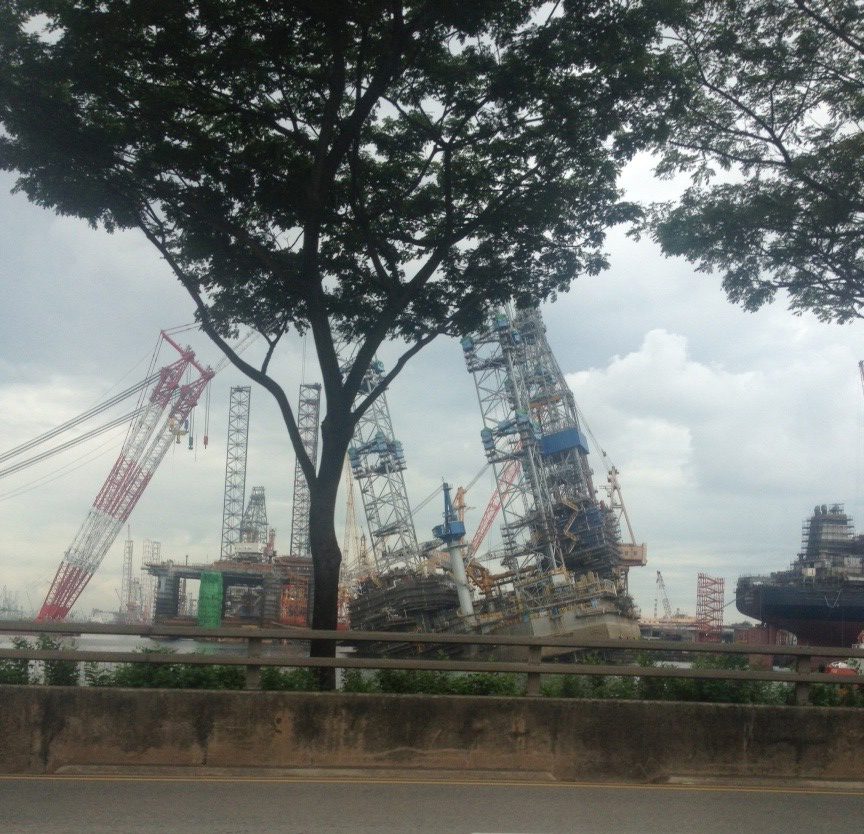 jurong shipyard accident jack up