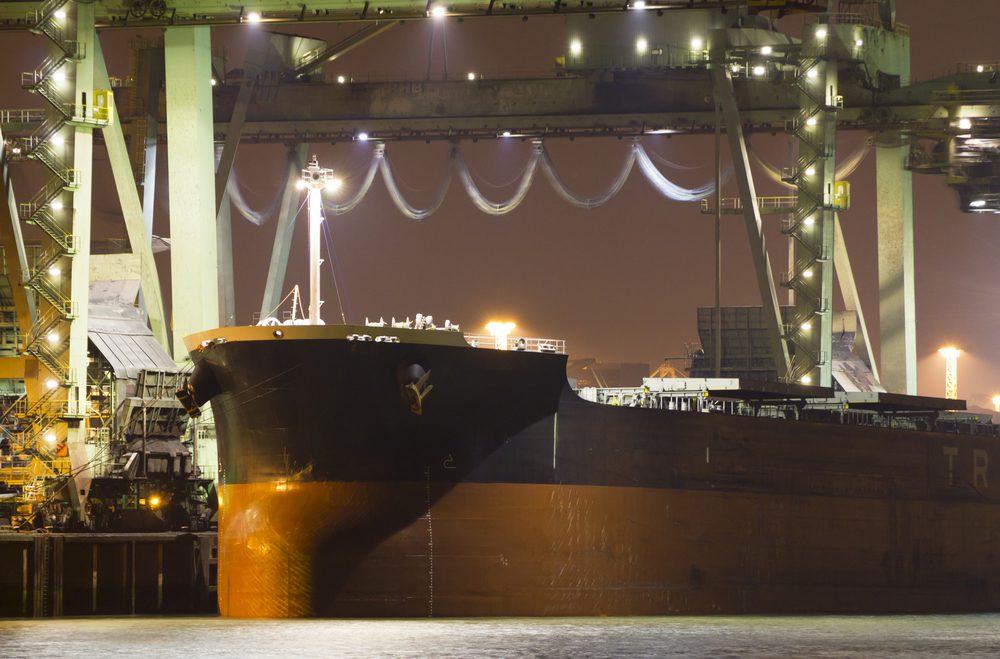 bulk carrier iron ore shutterstock