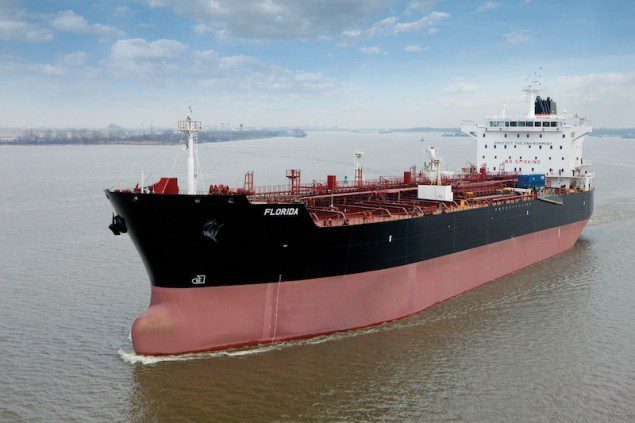 The 33,000 dwt, Florida. Image: Crowley