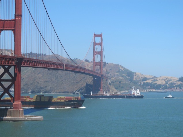Sailboat Sinks in Collision with Tug Near Golden Gate Bridge