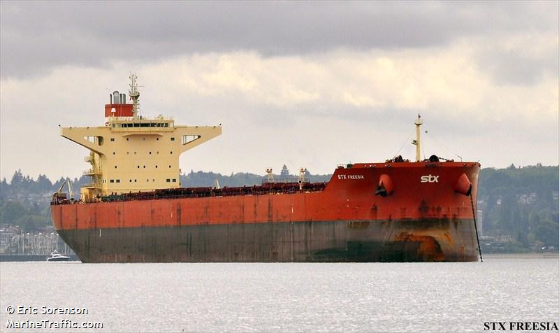 stx freesia bulk carrier
