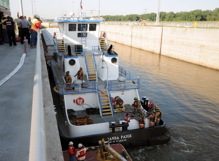 Man Charged with Attacking Mississippi River Towboat Captain
