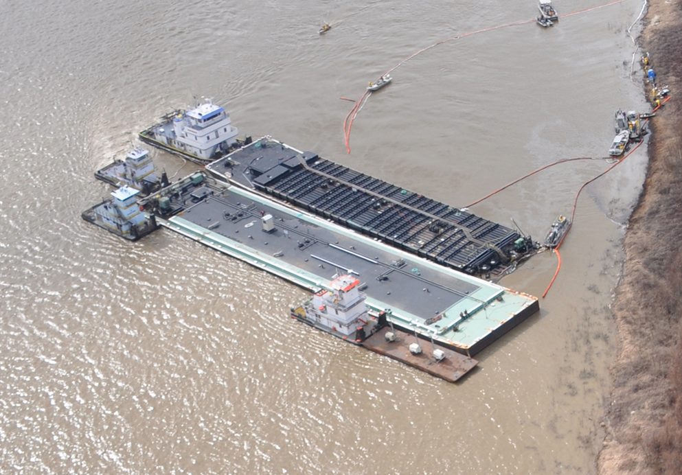 Oil Spill Cleanup Wraps Up Along Lower Mississippi River