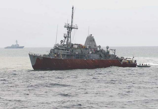 Stricken USS Guardian To Be Broken Up