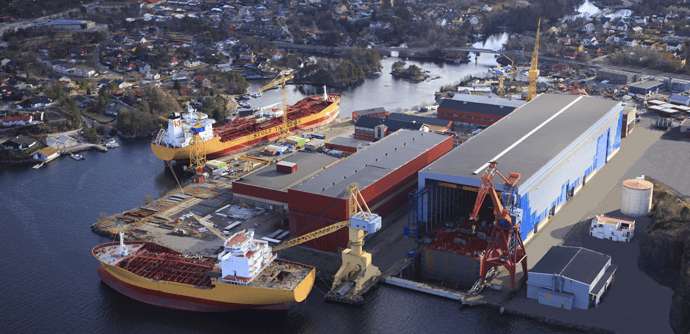 STX Europe Unloads Norwegian Yard