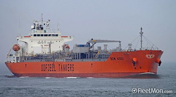 bow kiso chemical tanker
