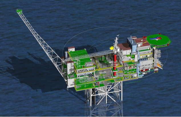 offshore platform topsides north sea