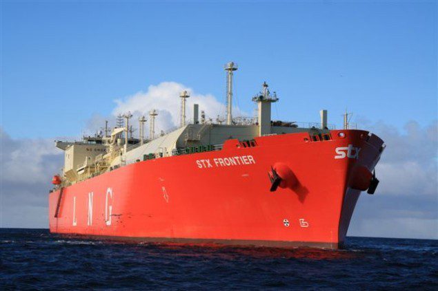 STX Frontier LNG carrier hoegh lng