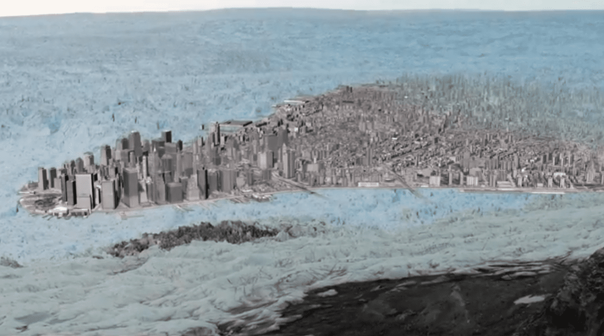 WATCH – Largest Glacier Calving Ever Captured on Film