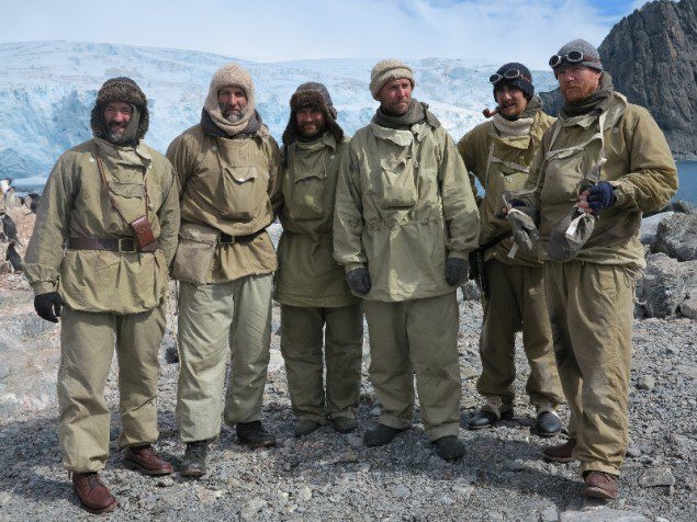 alexandra shackleton crew elephant island