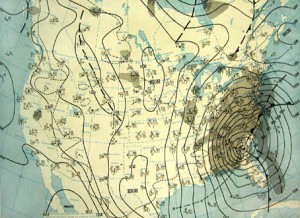 NOAA US Surface Analysis 13 March 1993
