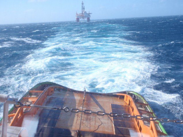 Fairmount Summit delivered the rig SSV Catarina offshore Angola. Image: Fairmount Marine