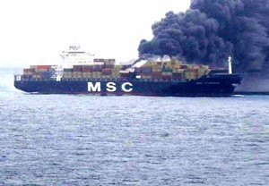 MSC Flaminia Sets Sail for Romanian Repair Yard