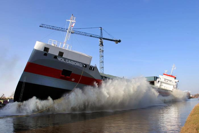 Volgaborg ship launch