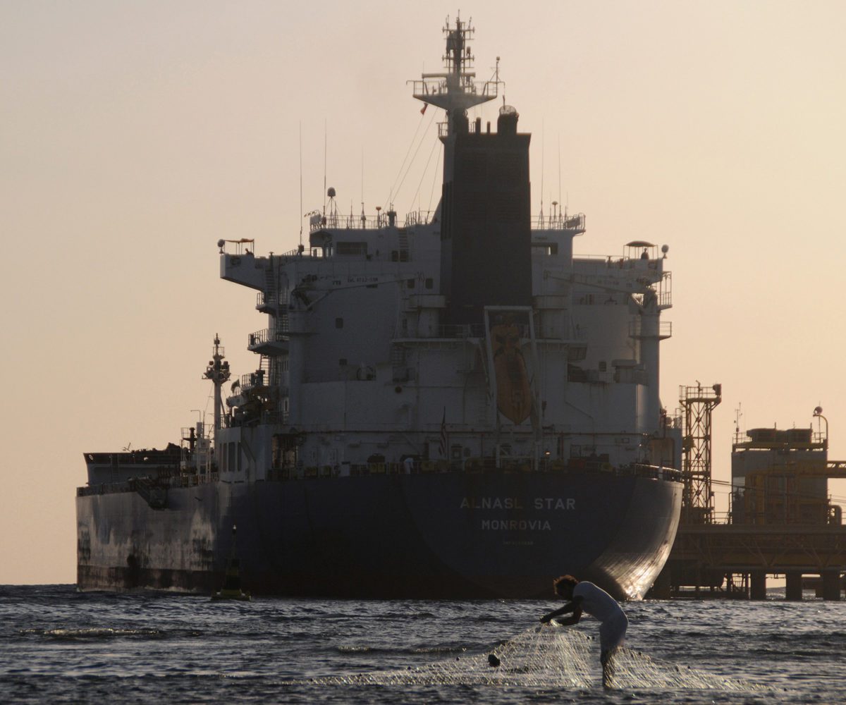 SPOTD – Vela’s Product Tanker Alnasl Star Docks at Duba, Saudi Arabia