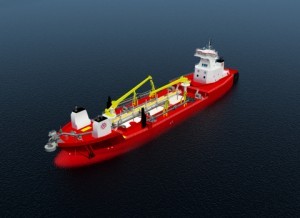 The dredge in question