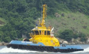 SMIT Ticuna, a 46t bollard pull harbor tug operating in Brazil. Photo: SMIT