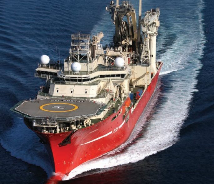 Technip’s New State-of-the-Art Pipelay Vessel, Deep Energy