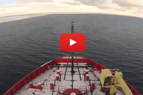 WATCH: Two Months of Antarctic Icebreaking in Five Minutes