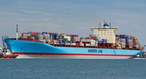File photo of a U.S.-flagged MLL containership