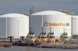 The existing Golden Pass facility, located on the Sabine-Neches Waterway, includes five LNG storage tanks, two berths and a 69-mile pipeline system with nine interconnects to intrastate and interstate pipelines. Photo: Golden Pass