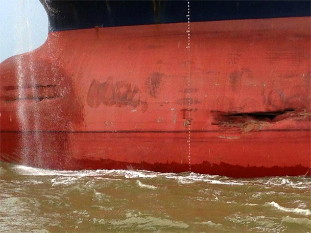 Tanker Involved in Collision in Houston Ship Channel