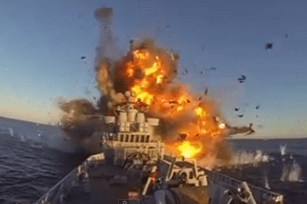 Moment of Impact: Norwegian Navy’s Target Practice With Long-Range Missile [VIDEO]