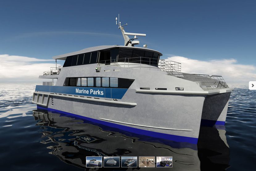 Interesting Ship – Incat Crowther’s Great Barrier Reef Patrol Vessel