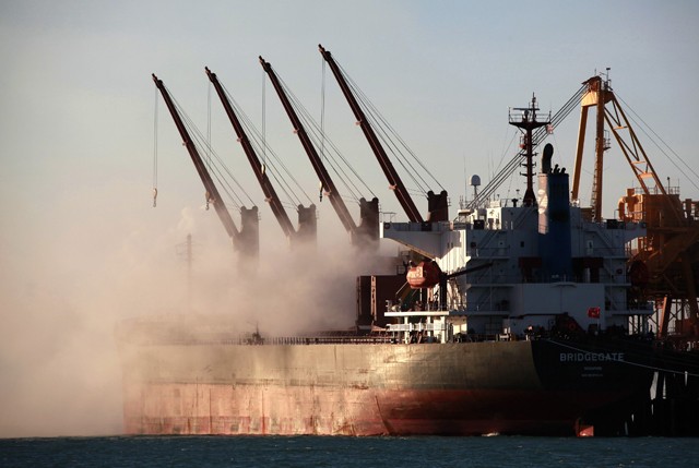 bulk carrier iron ore australia rio tinto