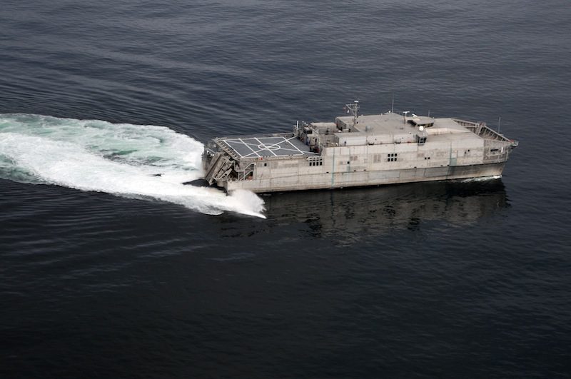 U.S. Navy’s First JHSV Departs on Maiden Deployment