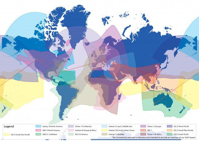 imtech marine ku-band vsat coverage
