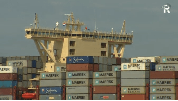 Maersk Mc-Kinney Moller Arrives in Rotterdam [LIVE VIDEO]