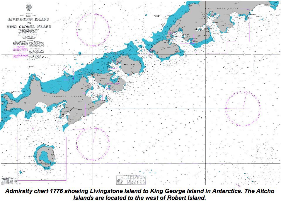 Antarctic Islands Named After UK Hydrographic Office