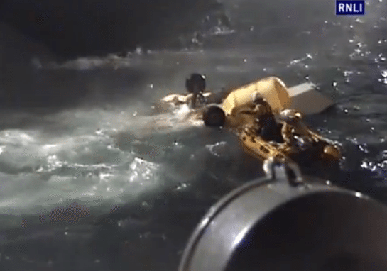 RNLI Crews Recover Helicopter Wreckage Off Shetland [VIDEO]