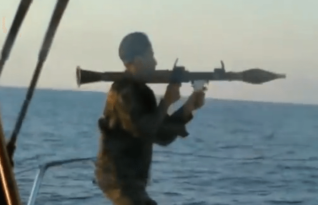 WATCH: Libyan Forces Fire on the Crude Oil Tanker ‘A-Whale’