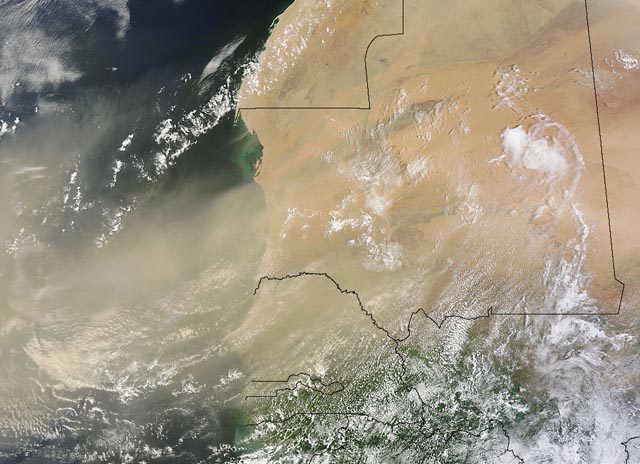 sahara dust storm nasa