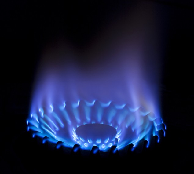 propane gas flame