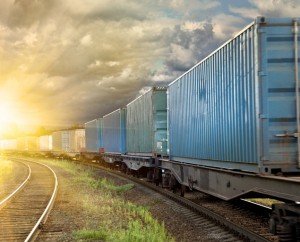 train freight cargo transportation container