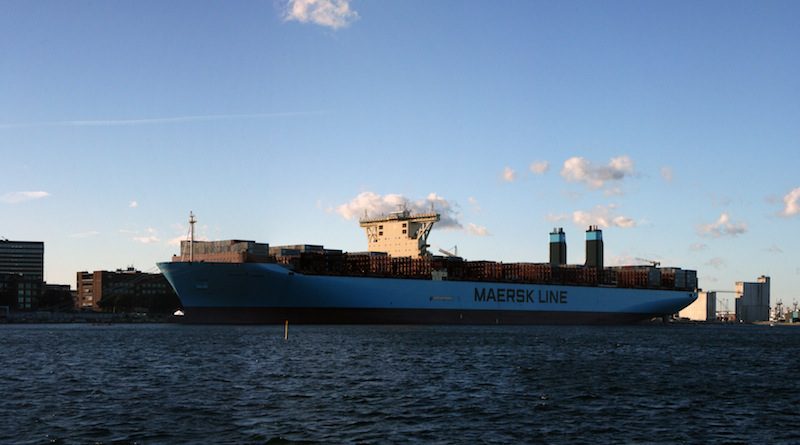 World’s Largest Ship on Display in Copenhagen