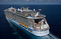 Royal Caribbean Cuts Steel on Third Oasis-Class Ship