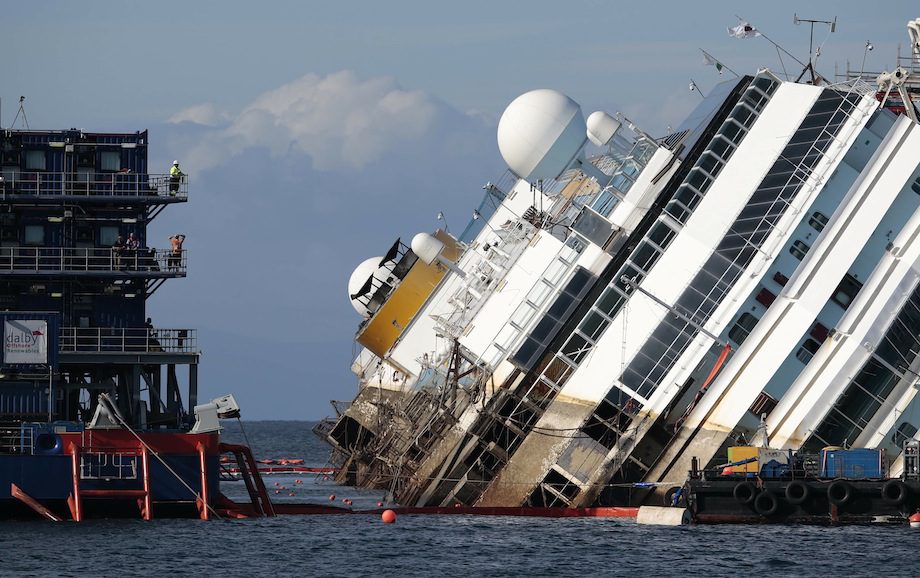 WATCH: New Time Lapse Offers Another View of Costa Concordia Parbuckling