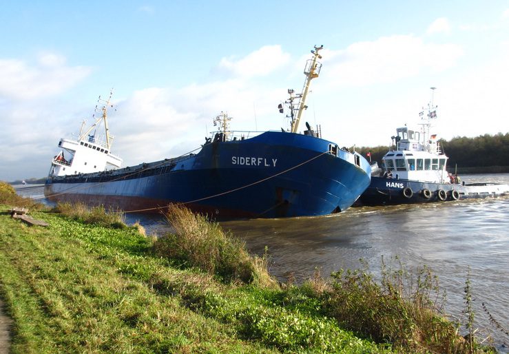 Kiel Canal Collision: MV Siderfly Damage Worse Than Expected, Waterway Remains Closed