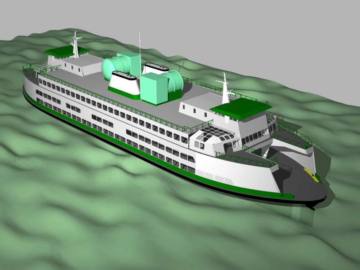 Washinton State Ferries Pushes Ahead With LNG Conversion Plans