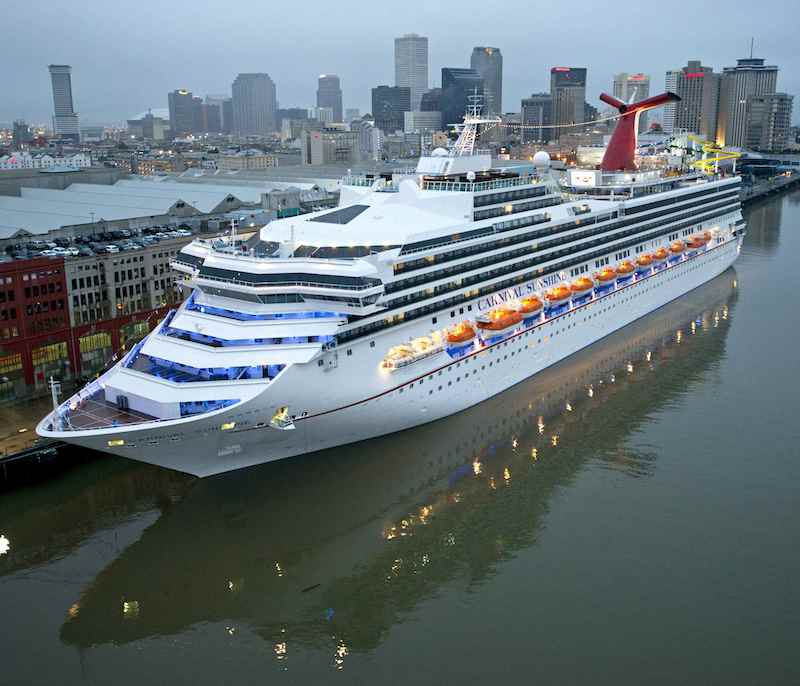 Newly-Renovated Carnival Sunshine Makes New Orleans Debut