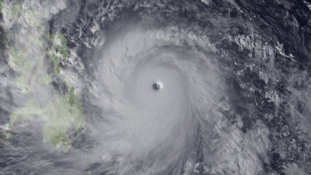 Super Typhoon Haiyan is seen approaching the Philippines in this Japan Meteorological Agency handout image taken at 0630 GMT (0130 EST) November 7, 2013. REUTERS/Japan Meteorological AgencyNOAA/Handout