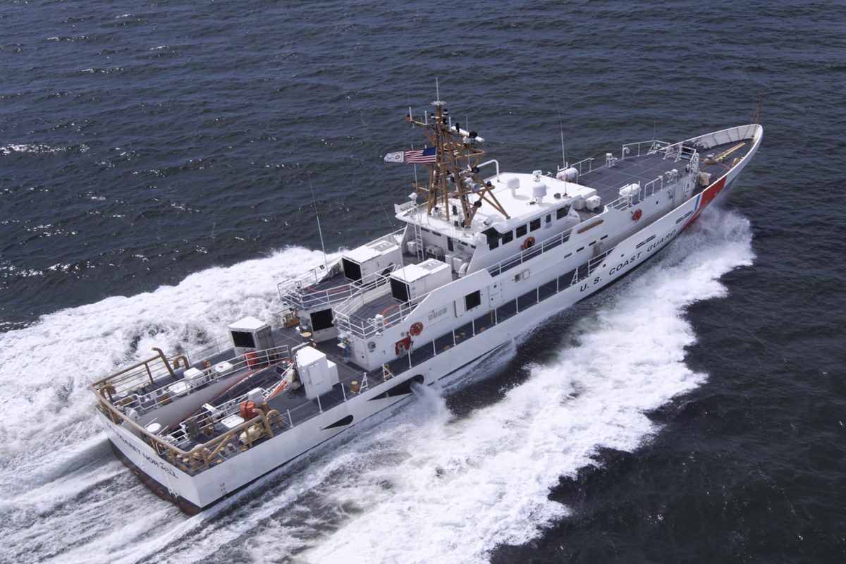 MARGARET NORVELL USCG fast rescue cutter