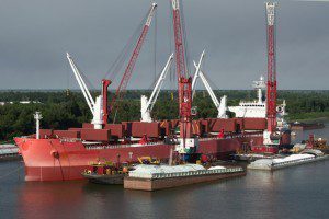 bulk carrier mississippi river dry bulk ship shipping