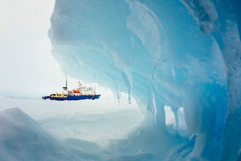 Blizzard Halts Icebreaker’s Bid To Rescue Stranded Ship Off Antarctica